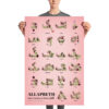Rose Garden of Eden Wall Art - Blush - Image 2