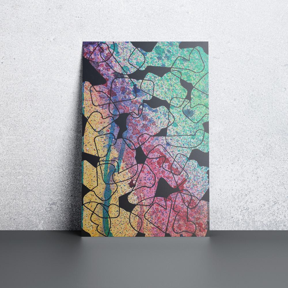 Pattern Language - Cosmic Stain (6 Drawings)