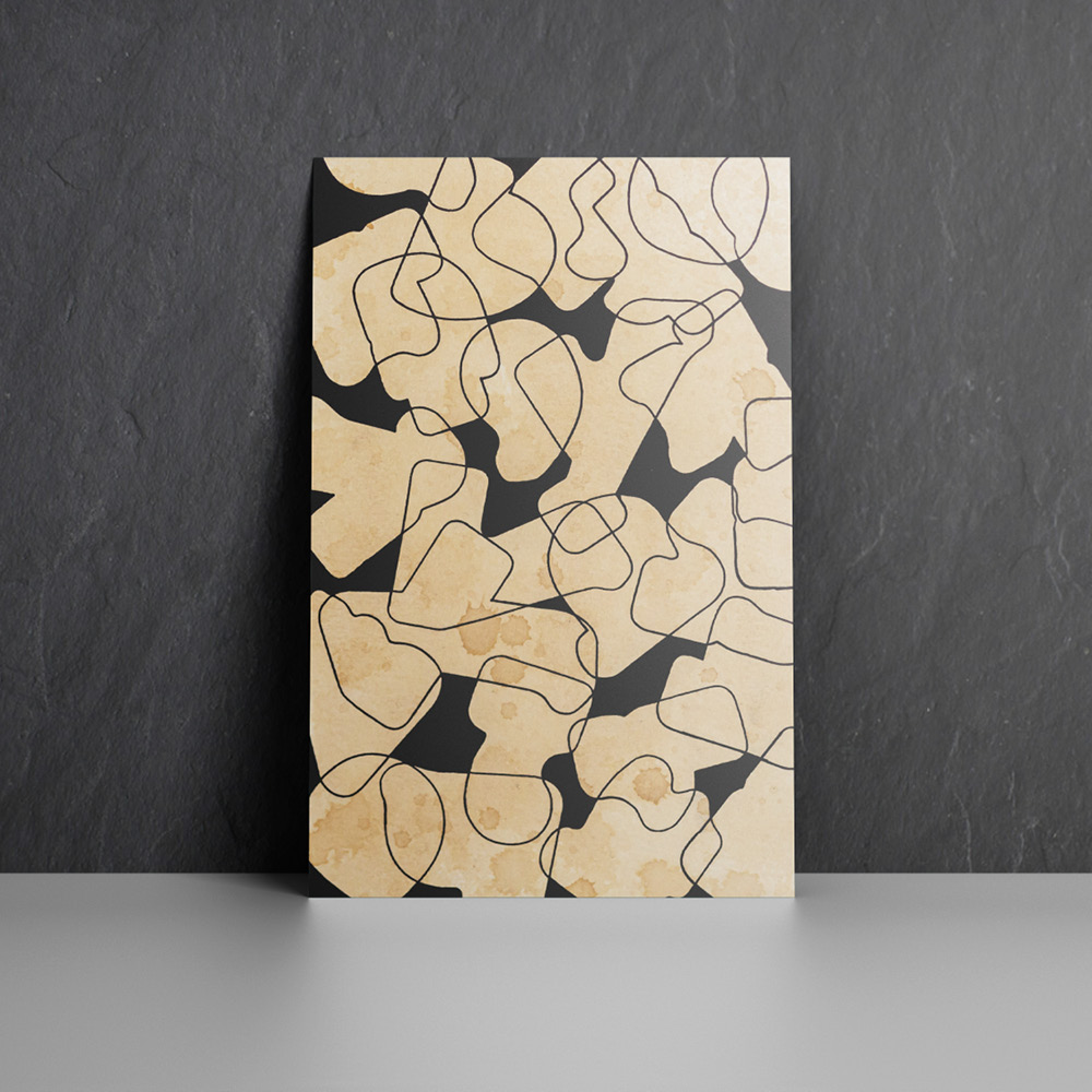 Pattern Language - Tea Stain (6 Drawings)