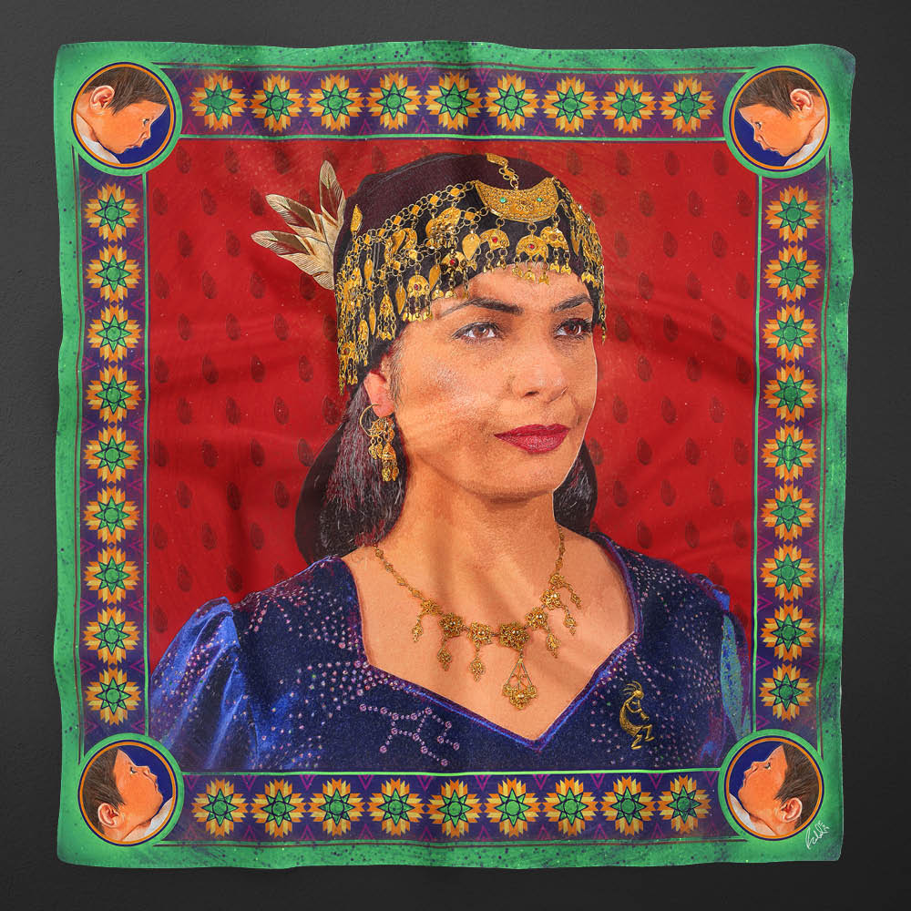 Ishtar Barbeya Silk Scarf