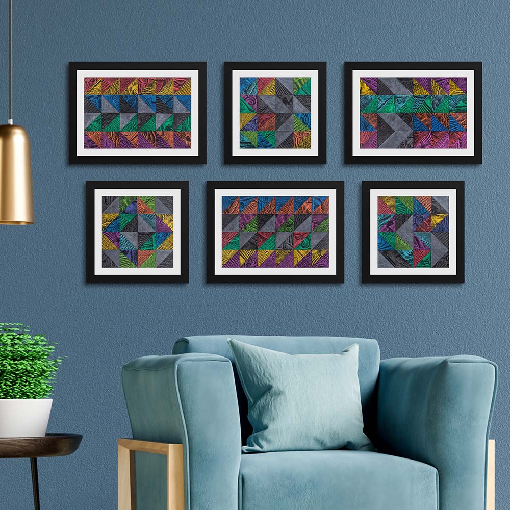 Collected Fragments Series (6 Drawings)