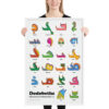 Dodobeths Wall Art – Oneetasaurus & Zaiadon Series - Image 8