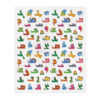Dodobeths Throw Blanket – Oneetasaurus & Zaiadon Series - Image 7
