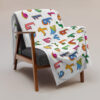 Dodobeths Throw Blanket – Oneetasaurus & Zaiadon Series - Image 2