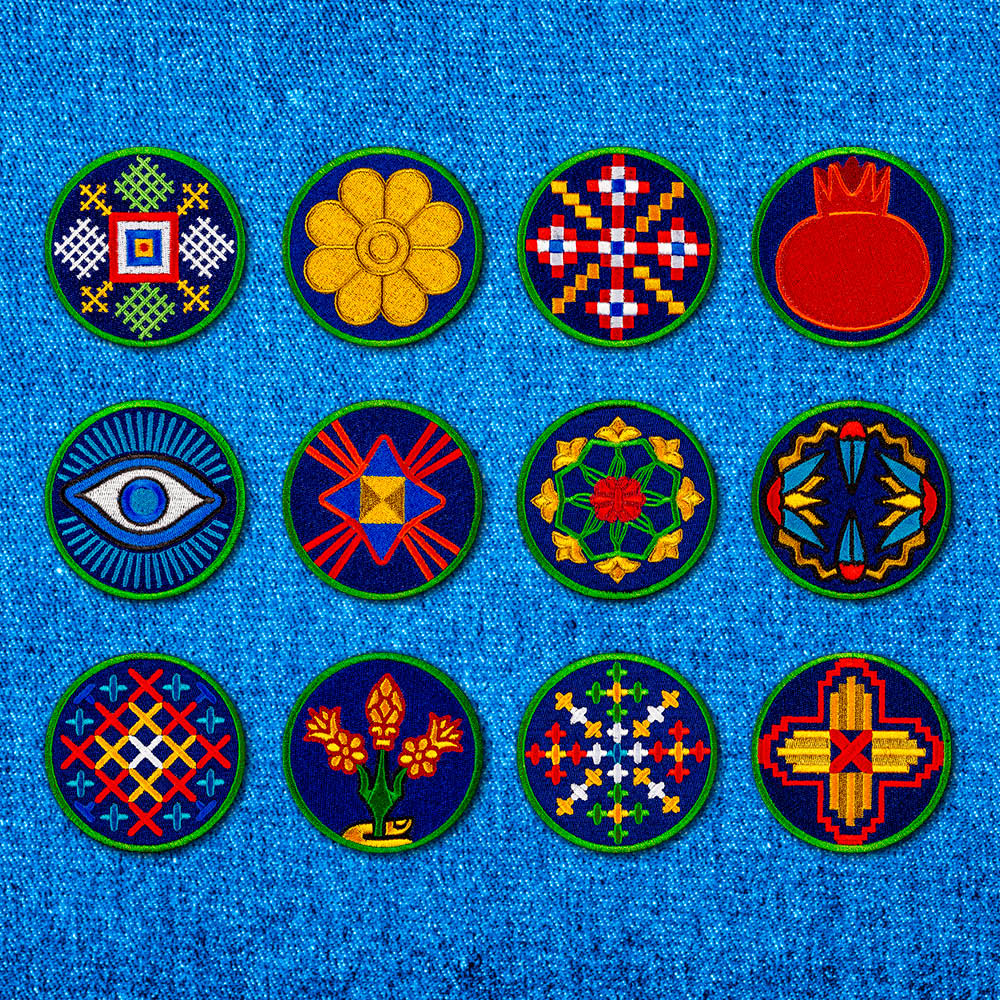 Stitched Autonomy – Embroidered Patches