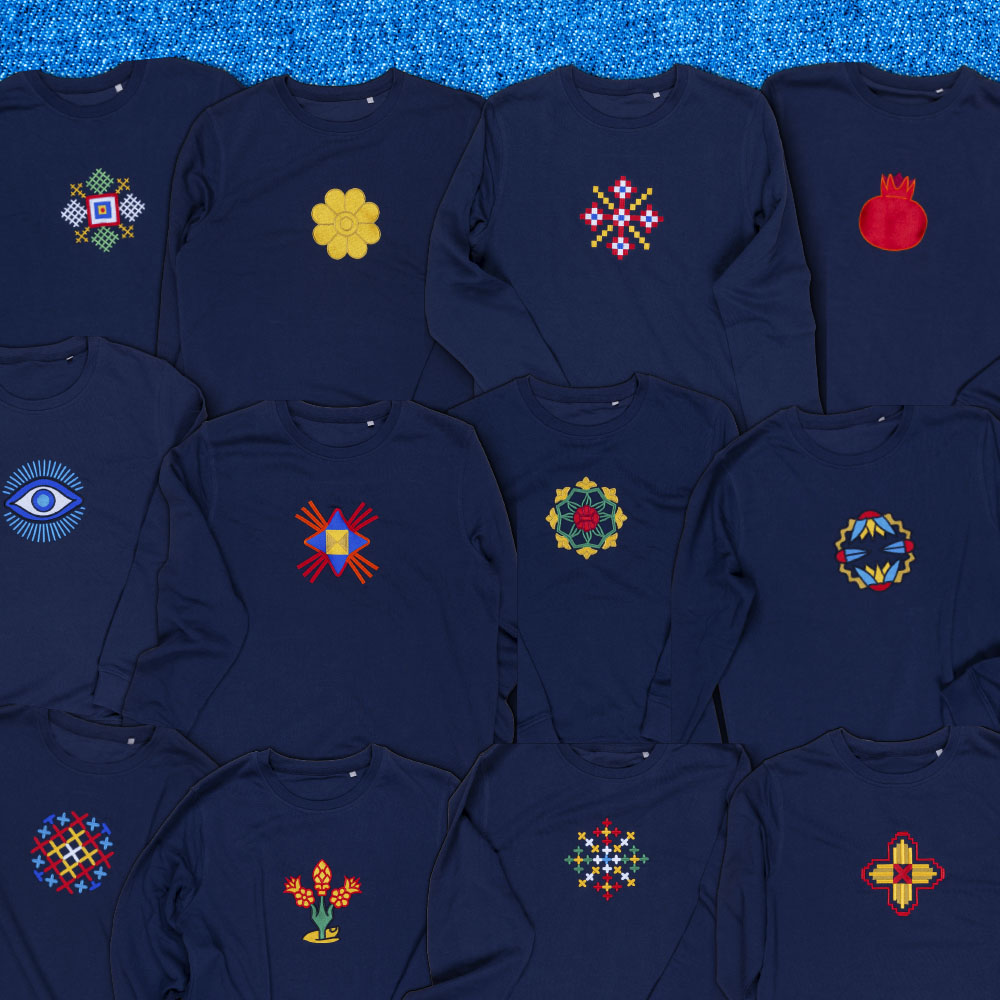 Stitched Autonomy – Unisex Organic Sweatshirt