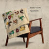 Allapbuzz Throw Blanket –Oneeta & Zaia’s Pest Patrol Series - Image 4