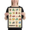 Allapbuzz Wall Art – Oneeta & Zaia’s Pest Patrol Series - Image 3