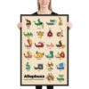 Allapbuzz Wall Art – Oneeta & Zaia’s Pest Patrol Series - Image 8