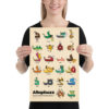 Allapbuzz Wall Art – Oneeta & Zaia’s Pest Patrol Series - Image 4