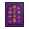 The Crosses of Rabban Hormizd Monastery Wall Art - Violet Grace - Image 5