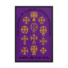 The Crosses of Rabban Hormizd Monastery Wall Art - Violet Grace - Image 3