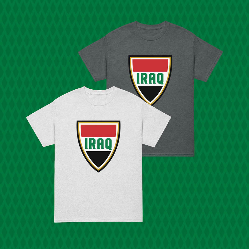 Iraq Team Crest T-shirt