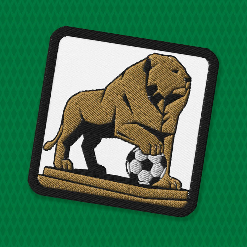 Lion of Babylon Embroidered Patch