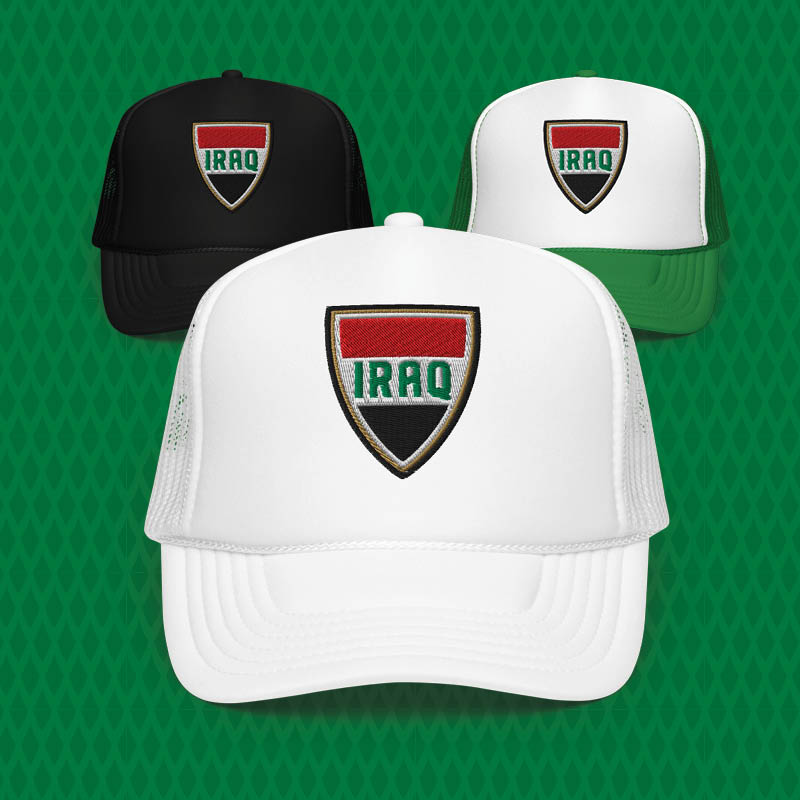 Iraq Team Crest Trucker Hat