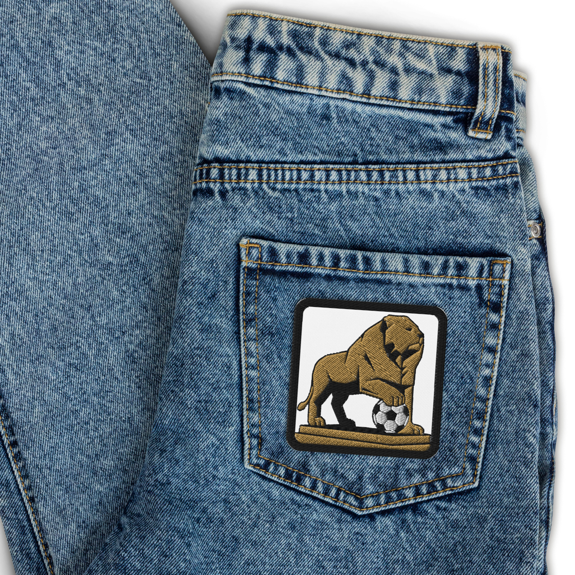 Lion of Babylon Embroidered Patch - Image 3