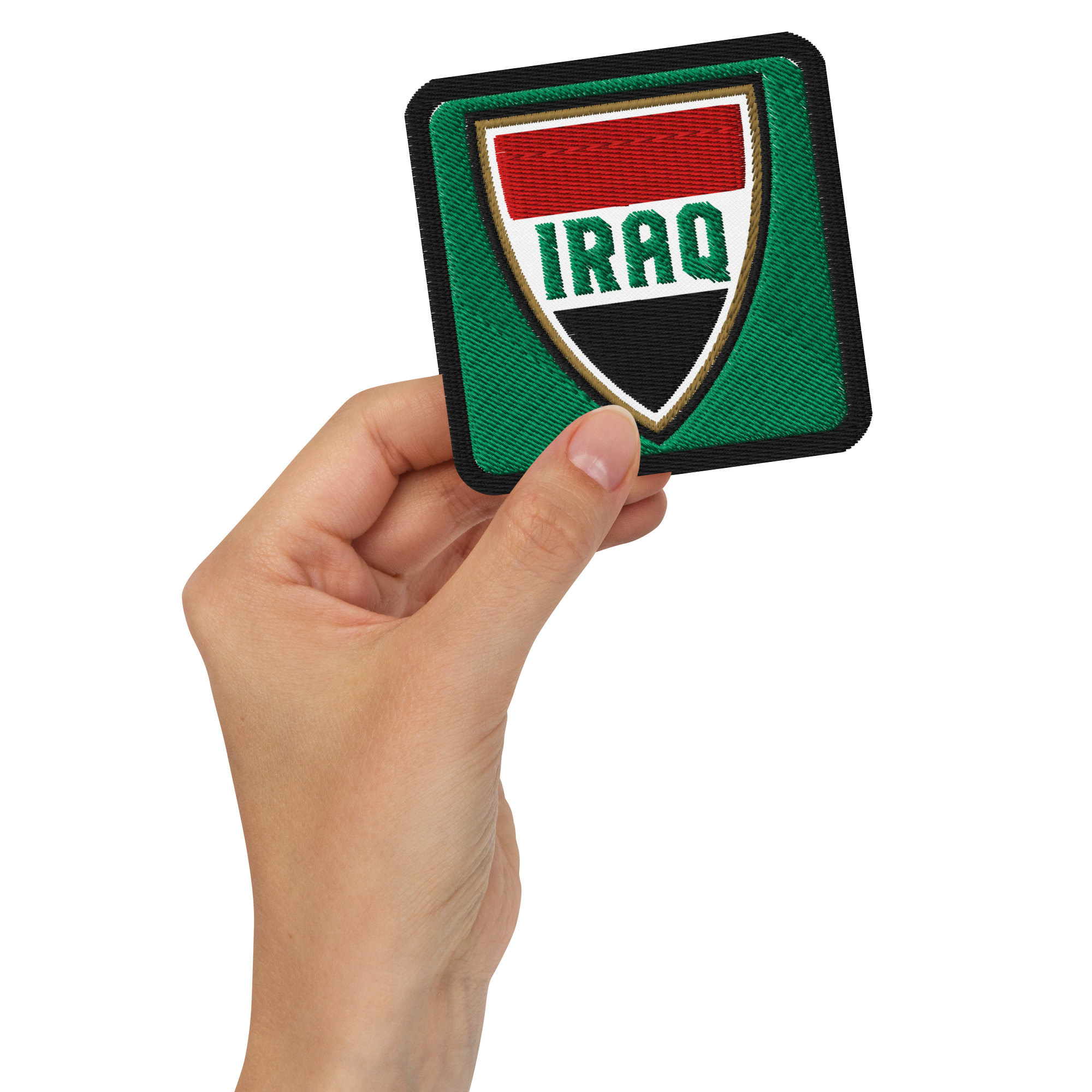 Iraq Team Crest Embroidered Patch - Image 4
