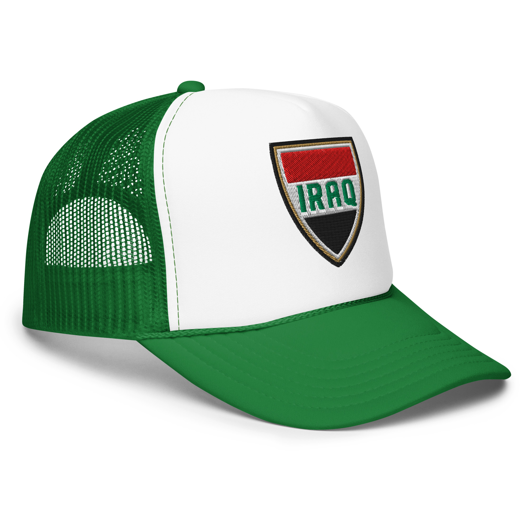 Iraq Team Crest Trucker Hat - Image 2